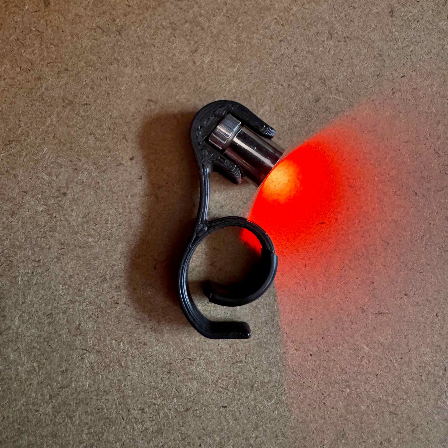 Work lamp - add-on for cutting boards